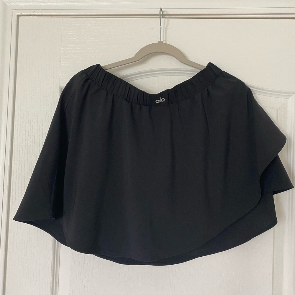 ALO Yoga Black Mini Skirt
